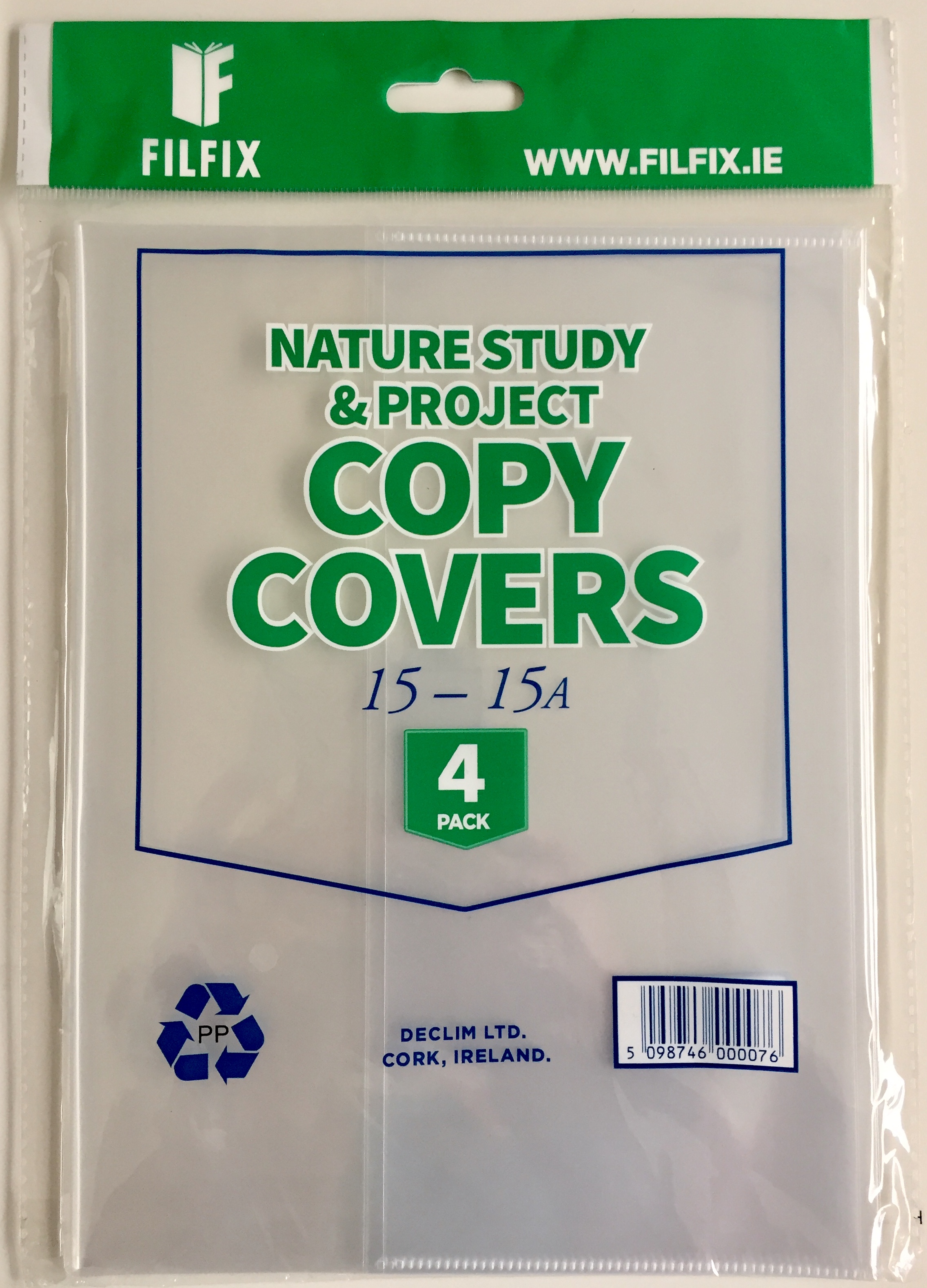 Nature Study & Project Copy Covers 15-15A  (4 Pack)